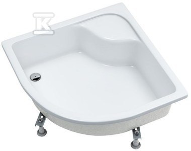 Brodzik Akrylowy Doris R55 80x80 cm Brodzik Akrylowy Doris R55 80x80 cm