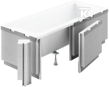 Obudowa LED Wan 170x90 mm Nowoczesna Obudowa LED Wan 170x90 mm Nowoczesna