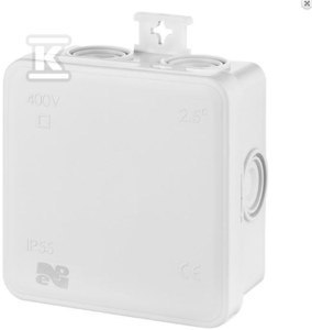 E7 Puszka Szara IP55 75x75mm 7 Membr. E7 Puszka Szara IP55 75x75mm 7 Membr.