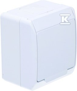 Hermes 2P+Z N/T IP44 Biały Zewnętrzny Hermes 2P+Z N/T IP44 Biały Zewnętrzny