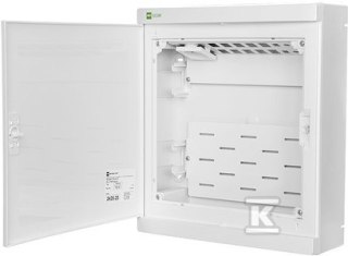 Elegancki Rozdzielacz M/Media Biały 2x12 IP40