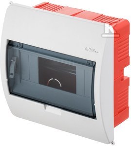 Elegancki Rozdzielacz P/T 8M IP40 N/PE Elegancki Rozdzielacz P/T 8M IP40 N/PE