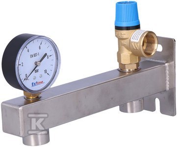 "Innowacyjny Zawór Bezpieczeństwa INOX 6 BAR" "Innowacyjny Zawór Bezpieczeństwa INOX 6 BAR"