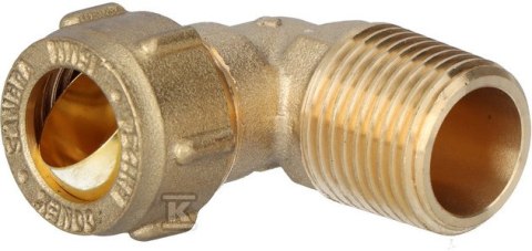 KOLANO 15X1/2 STANDARD ZŁĄCZE CXGZ 402TA KOLANO 15X1/2 STANDARD ZŁĄCZE CXGZ 402TA