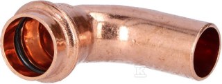 Łuk Pojedynczy 90° 22mm Cu BPRESS