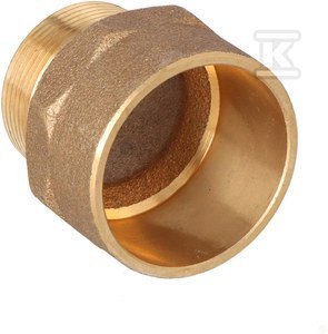 Nypel Brązowy 54x6/4" LWXGZ Premium