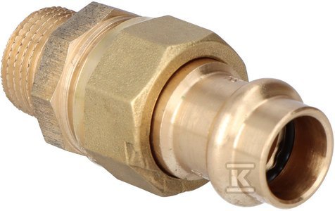 Uszczelniony Śrubunek GZ 15x1/2 BPRESS C Uszczelniony Śrubunek GZ 15x1/2 BPRESS C