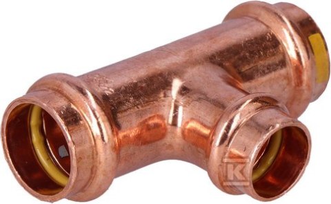 Trójnik B PRESS GAZ 22mm Redukcyjny Trójnik B PRESS GAZ 22mm Redukcyjny