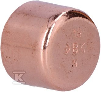Zaślepka Miedziana CU 5301 18 LW Zaślepka Miedziana CU 5301 18 LW