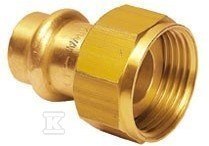 Adapter BPress 18xG 3/4" z Luźną Nakrętką Adapter BPress 18xG 3/4" z Luźną Nakrętką