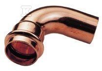 Łuk 90° BPRESS CU Jednokielichowy 54 mm