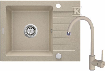 ZL Zorba Piaskowy 1K 58x44x16 3,5 BAT ZL Zorba Piaskowy 1K 58x44x16 3,5 BAT