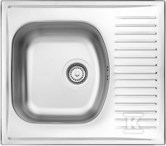 Zlew Technologiczny Dekor 58x51x15 3,5+O Zlew Technologiczny Dekor 58x51x15 3,5+O