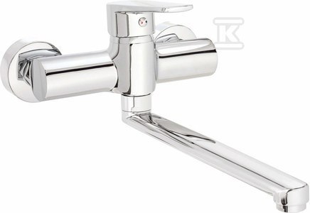 Bateria Ścienna Tubo Chromowana 7 funkcji Bateria Ścienna Tubo Chromowana 7 funkcji