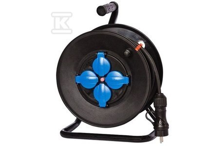 Przedłużacz Bębnowy 20m IP44 4x230V Przedłużacz Bębnowy 20m IP44 4x230V
