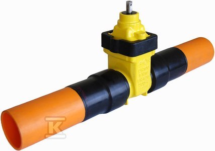 Zasuwa Gazowa DN80 z PE PN10 Zasuwa Gazowa DN80 z PE PN10