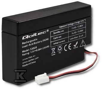 Akumulator AGM 12V 0.8AH MAX 12A Plus Akumulator AGM 12V 0.8AH MAX 12A Plus