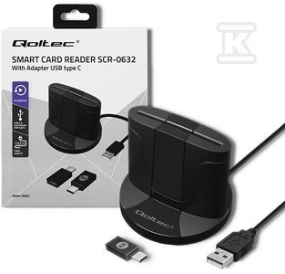 "Chipowy Czytnik ID USB-C SCR-0632" "Chipowy Czytnik ID USB-C SCR-0632"