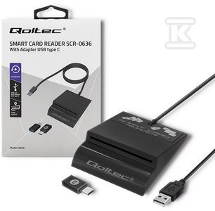 Chipowy czytnik ID USB-C SCR-0636 Chipowy czytnik ID USB-C SCR-0636