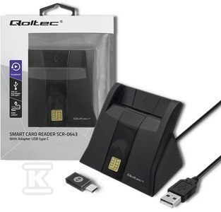 Czytnik Kart ID USB 2.0 SCR-0643 Czytnik Kart ID USB 2.0 SCR-0643