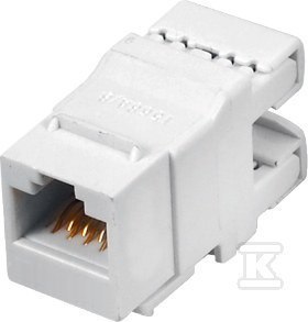 Gniazdo Keystone RJ45 UTP Kat. 6 Plus Gniazdo Keystone RJ45 UTP Kat. 6 Plus
