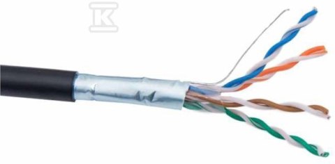 Kabel F/UTP Kat. 5E 500m PE Zewnętrzny Kabel F/UTP Kat. 5E 500m PE Zewnętrzny