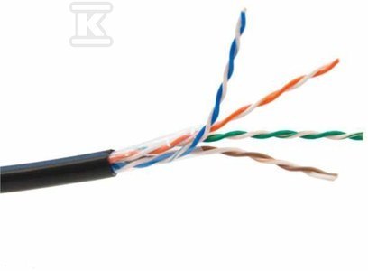 Kabel U/UTP Kat. 5e PE 500m Suchy Kabel U/UTP Kat. 5e PE 500m Suchy
