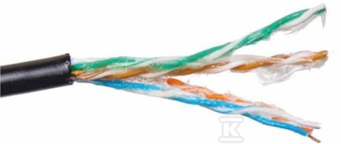 Kabel U/UTP Kat. 5E, Żel. PE 500m Kabel U/UTP Kat. 5E, Żel. PE 500m