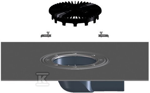 Korpus Poziomy DN75 z Kołnierzem Bitumicznym Korpus Poziomy DN75 z Kołnierzem Bitumicznym