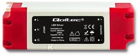 Zasilacz LED 60W 12V 5A Pro Zasilacz LED 60W 12V 5A Pro