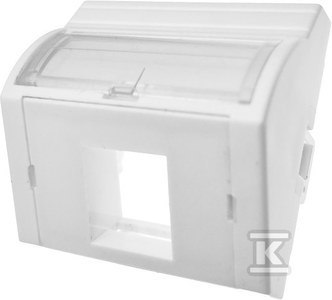 Kątowy Adapter RJ45 45x45 Wypukły Kątowy Adapter RJ45 45x45 Wypukły