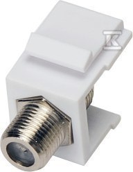 Adapter Keystone z Złączem F Pro Adapter Keystone z Złączem F Pro