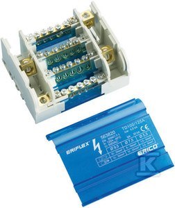 Blok Dystrybucyjny TD100/125 4-Połowy Blok Dystrybucyjny TD100/125 4-Połowy