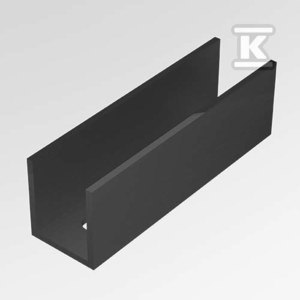 K-02-CZ Czarny Łącznik Profilowy 7x7 mm K-02-CZ Czarny Łącznik Profilowy 7x7 mm