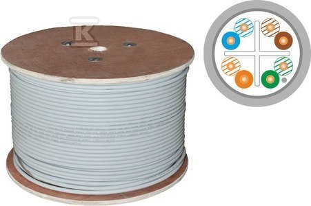 Kabel F/UTP Kat.6 PVC ECA 305m Kabel F/UTP Kat.6 PVC ECA 305m