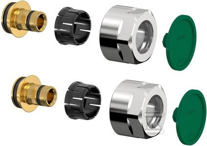 Zestaw Złączy F3-17X2 Chromowany 2szt. Zestaw Złączy F3-17X2 Chromowany 2szt.