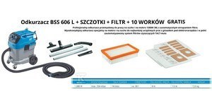 Odkurzacz BSS606 z Akcesoriami Premium Odkurzacz BSS606 z Akcesoriami Premium
