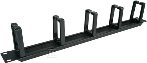 "Smart Kabel Organizer 1U 19" z Przepustem"