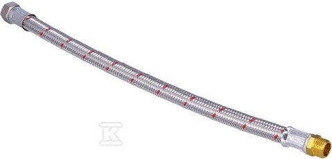 Wąż Nierdzewny 10BAR 50cm 1/2" GW/GZ Wąż Nierdzewny 10BAR 50cm 1/2" GW/GZ
