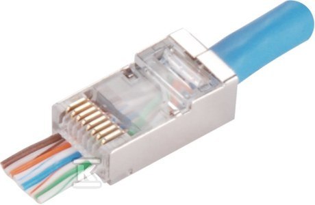 Przełącznik RJ45 STP Kat. 6 - Opakowanie 100 szt. Przełącznik RJ45 STP Kat. 6 - Opakowanie 100 szt.