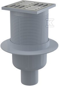 Kratka Ściekowa z Syfonem 105x105 mm Kratka Ściekowa z Syfonem 105x105 mm