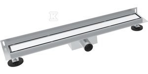 Odpływ Ścienny Chromowany 2w1 80 cm Odpływ Ścienny Chromowany 2w1 80 cm
