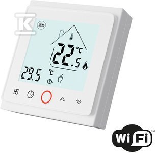 Inteligentny Termostat Wi-Fi Biały T500