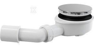 Zestaw Odpływowy Brodzikowy Premium Chrome Zestaw Odpływowy Brodzikowy Premium Chrome