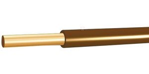 Przewód H07V-U 2,5mm² 750V Brązowy 100m Przewód H07V-U 2,5mm² 750V Brązowy 100m