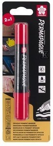 Dualny czerwony marker do precyzji. Dualny czerwony marker do precyzji.