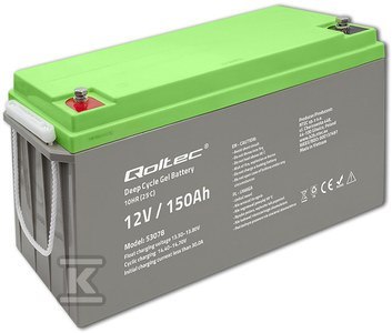 Energia Deep Cycle 12V 150Ah Gel Energia Deep Cycle 12V 150Ah Gel