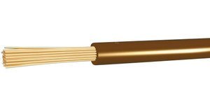 Kabel LGY 2,5mm² 500V Brązowy Giętki