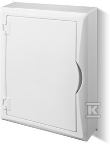 Lampa sufitowa LED IP40 biała 2x12m Lampa sufitowa LED IP40 biała 2x12m