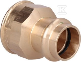 Mufa Przejściowa 22x1 Bpress Miedź